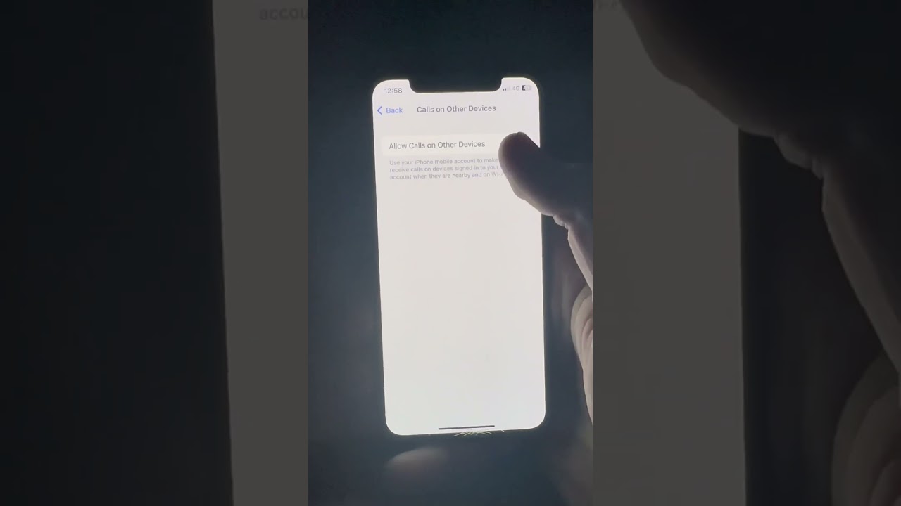 How to Pick call from another iPhone