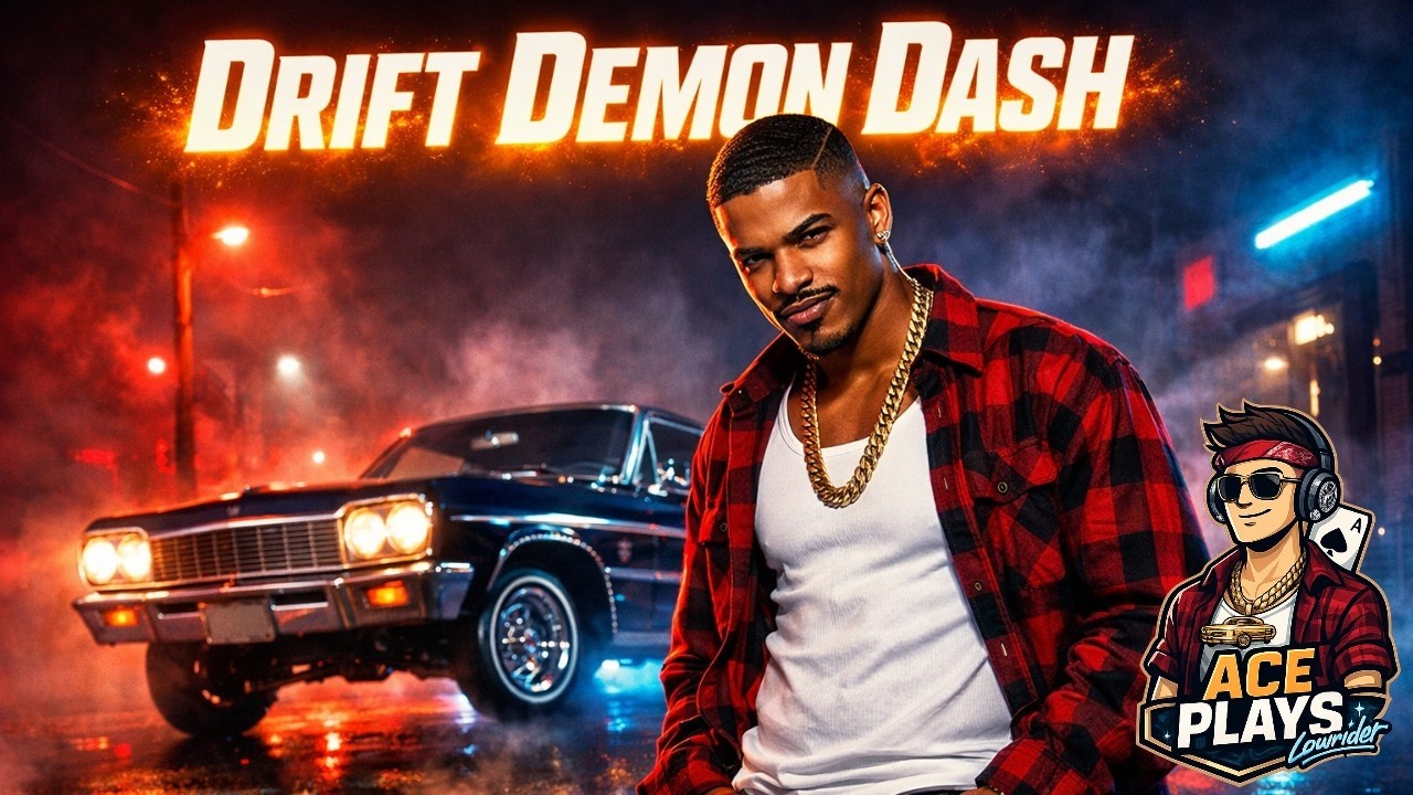Drift Demon Dash - AI 90s G-Funk Rap Street Chase Fire