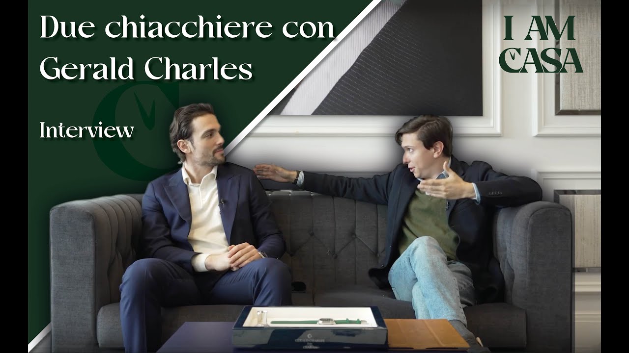 GERALD CHARLES raccontata dal General Manager Federico Ziviani: Genta, social, novità e molto altro