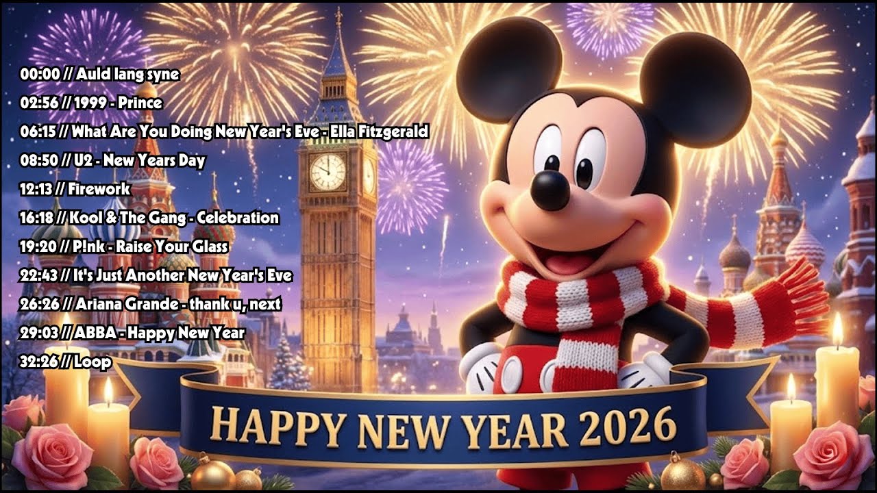 Новогодняя симфония Disney Philharmonic 2026 🎆 Великолепные оркестровые хиты Disney ✨