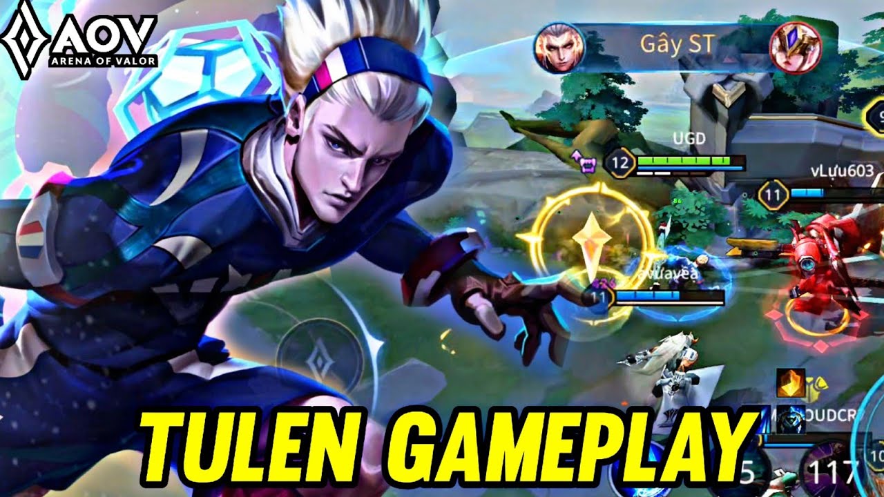 AOV : TULEN GAMEPLAY | IN MID LANE - ARENA OF VALOR LI&Ecirc;NQU&Acirc;NMOBILE ROV