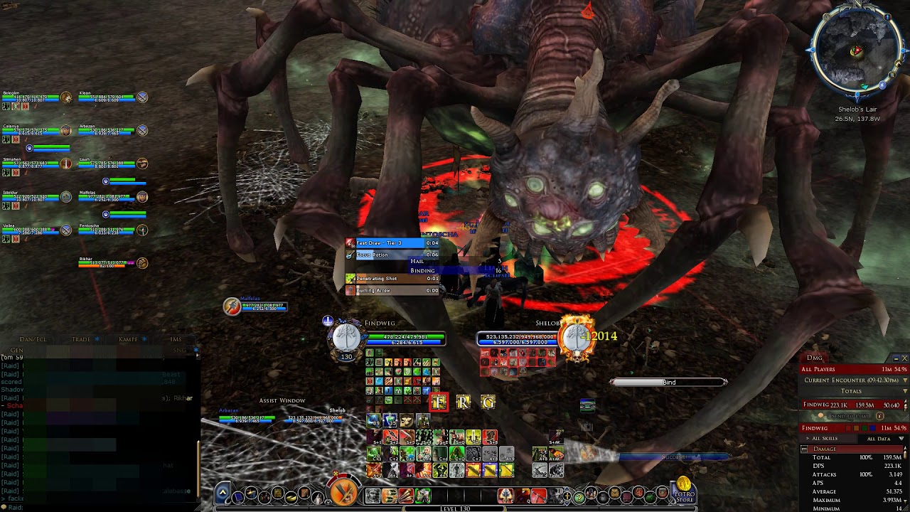 Lotro Shelob T5 Hunter PoV