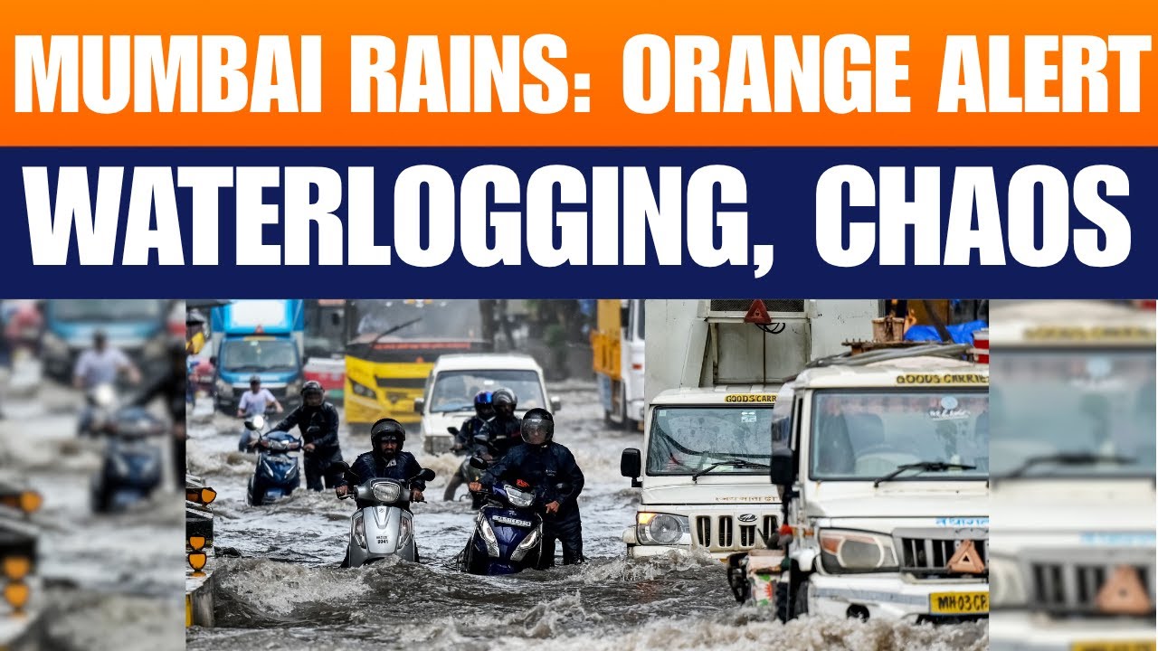 Mumbai Rain Chaos | IMD Issues Orange Alert as City Floods | Weather Alert | News9