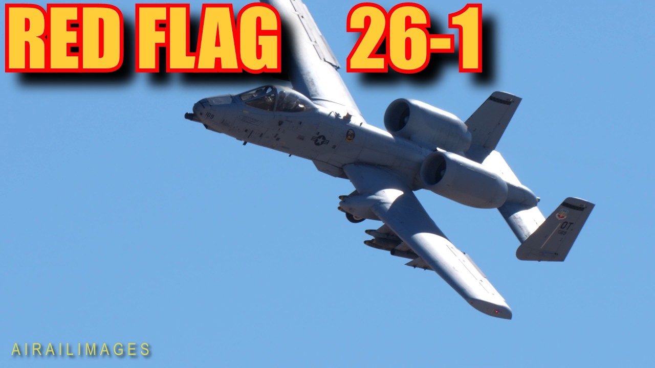 Red Flag 26-1 Sony FX2 test, Friday 6 February Wednesday 4 February 2026 Marines F- 5 F-35 F-22 F-16