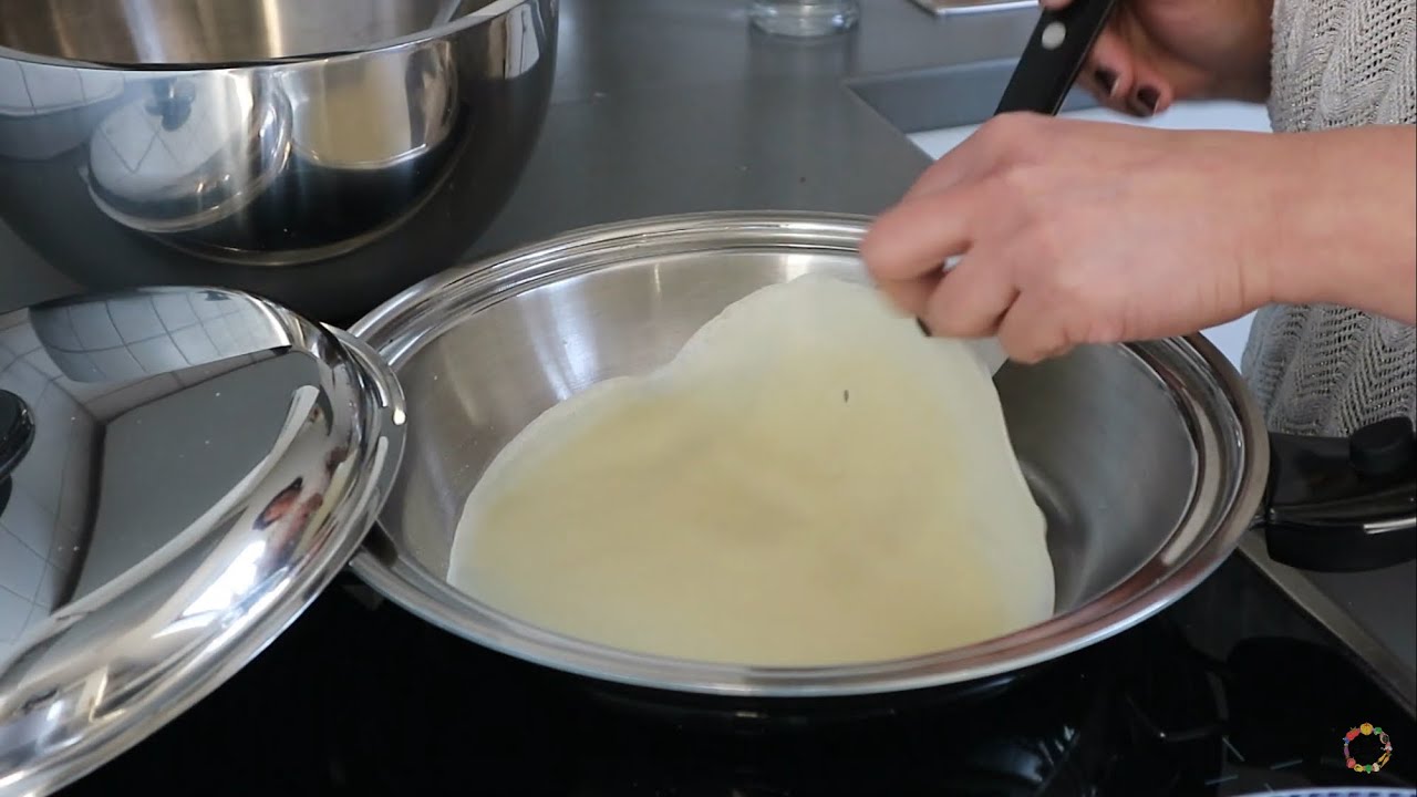 Lumpia Wrapper - Oil Free-Quick & Easy to Prepare/Frühlingsrollenteig selber machen/ Einfach ohne Öl