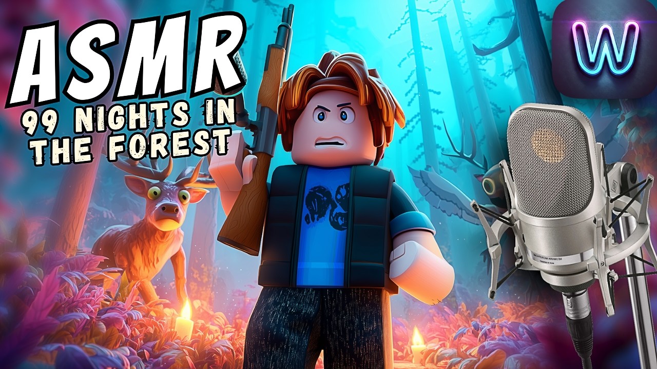 Fall Asleep While I Play 99 Nights in the Forest | Roblox ASMR