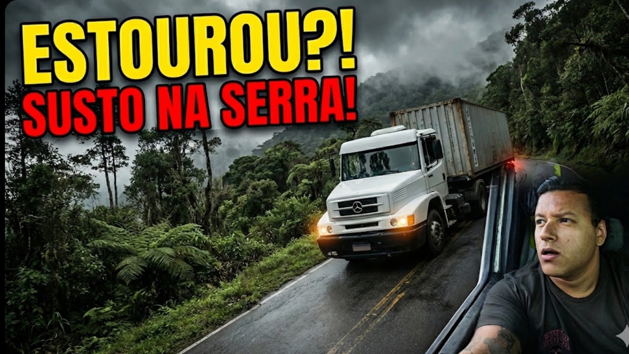 Descendo carregado, pneu explodiu? Fique atento nos barulhos do seu caminhão!