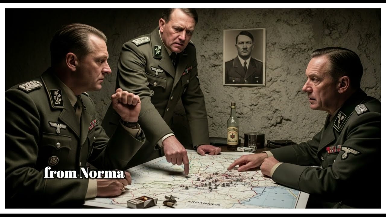 “Inside the German War Room: The Moment Patton Turned the Ardennes Into a Death Trap”