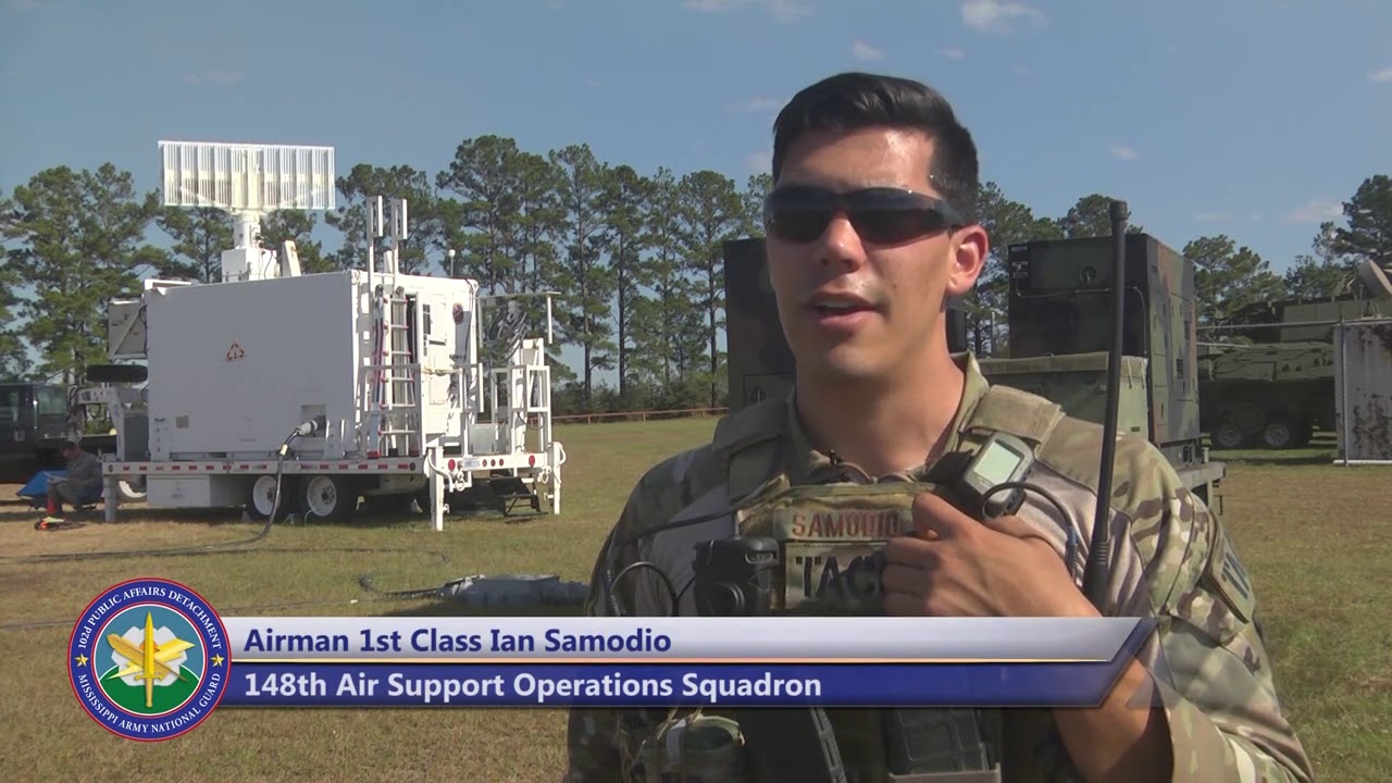 148th, 165th Air Support Sqdrns show of force