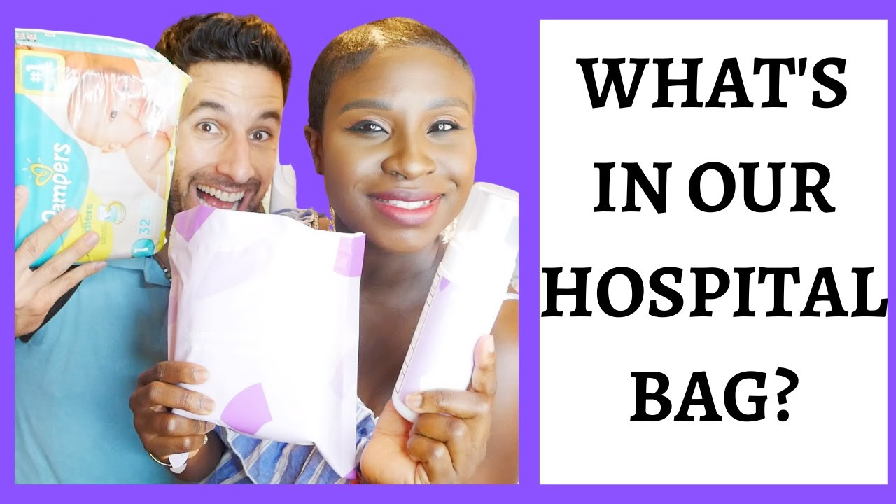 What's in Our Hospital Bag for Labor and Delivery?//40 Weeks// Interracial Marriage