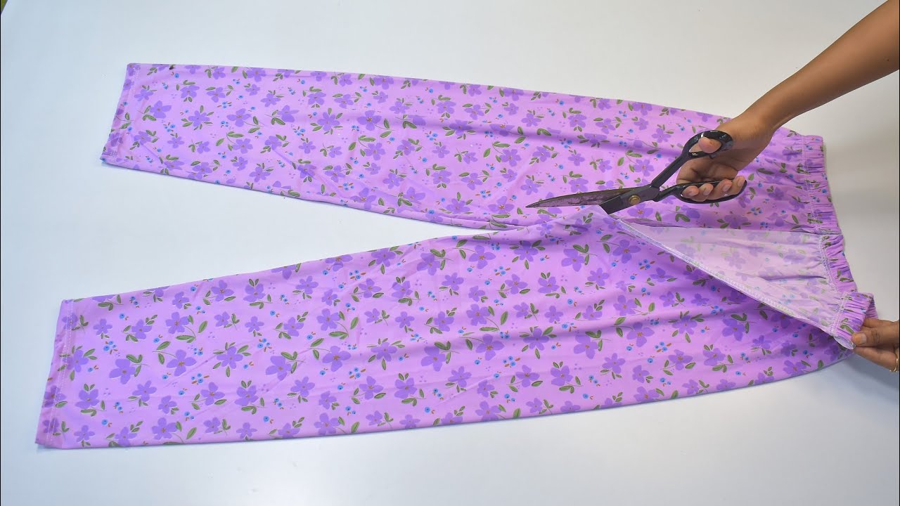 DO NOT THROW OUR THE PANTS YOU ARE NOT USING! AMAZING RECYCLING OF OLD PANTS!