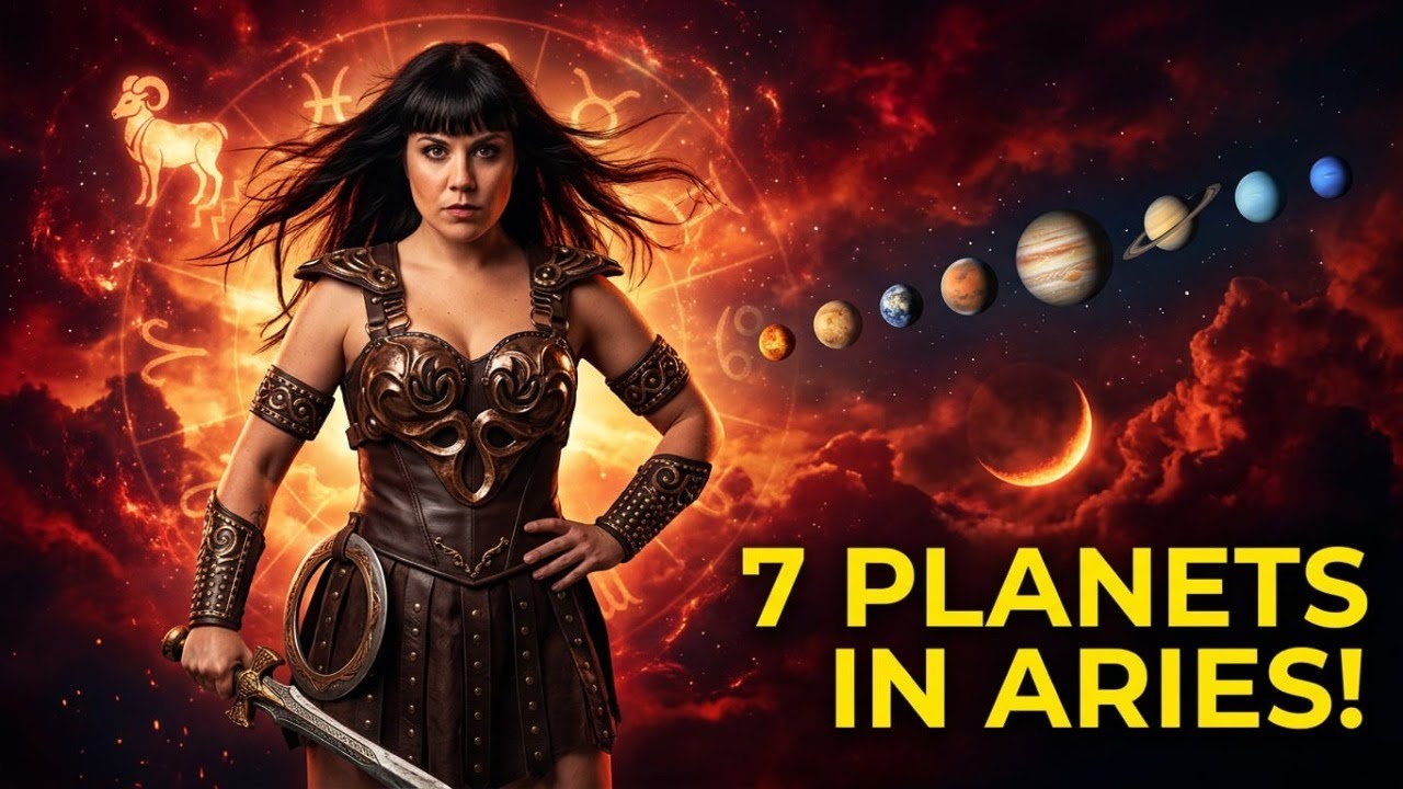 ARIES 7 PLANET STELLIUM! - Weekly Astro Weather: April 13 - 18 2026