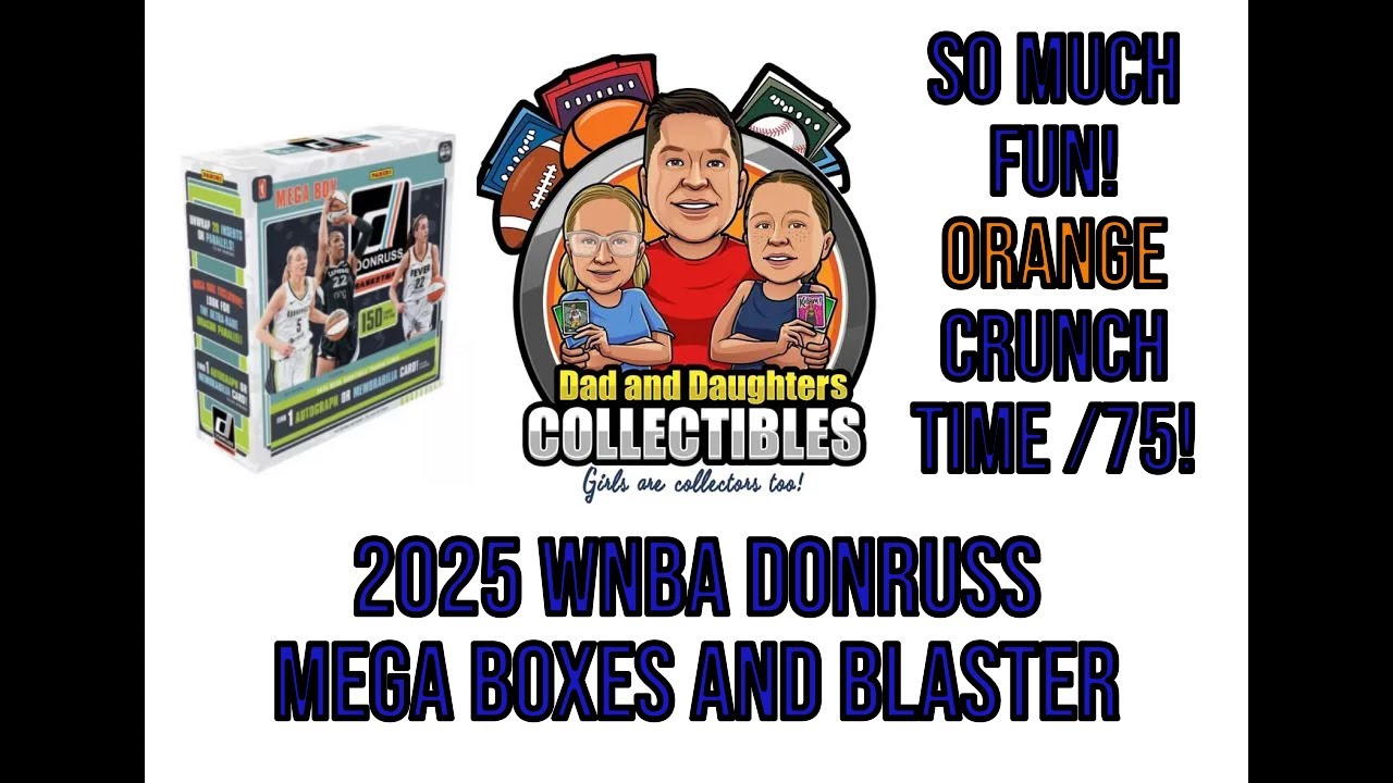 WNBA Donruss 2025 — Два мегабокса и один бластер