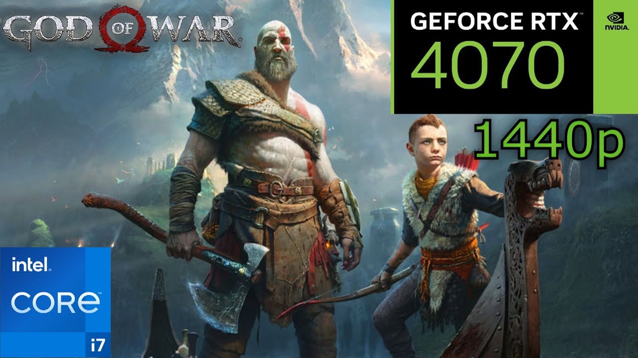God of War - i7-13700H - 16GB RAM - RTX 4070 - 1440p