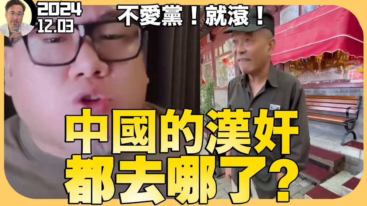 毀三觀都要看：中國的漢奸都去哪了？🔥