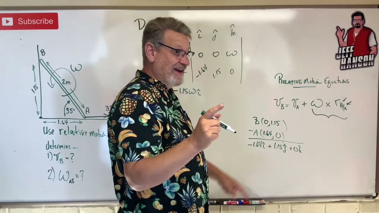 Dynamics: Lesson 28 - Introduction to Relative Motion Analysis