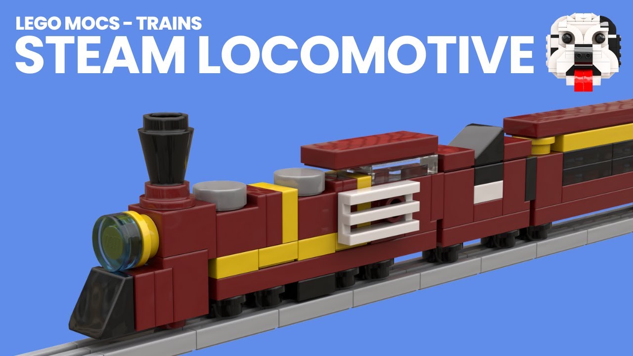 LEGO Steam Locomotive MOC