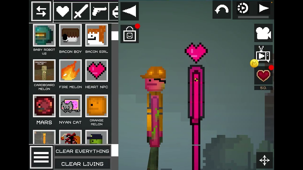 melon sandbox.- valintines story