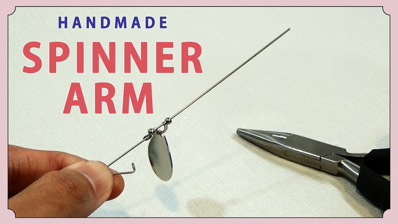 Handmade a Spinner Arm for Fishing Lure / ルアー用スピナーアームをハンドメイド