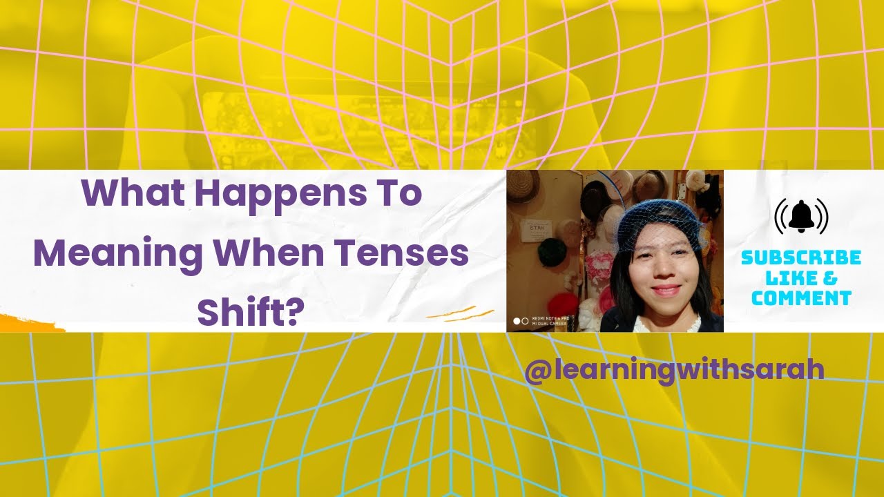 Tenses တွေကို ပြောင်းသုံးလိုက်တဲ့အခါ အဓိပ္ပါယ်ဘယ်လိုပြောင်းသလဲ ဆိုတာ (၃) ပိုင်းခွဲပြီးလေ့လာကြမယ်။🥇