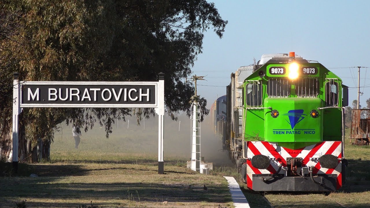 Primer Tren de Carga entre BAHIA BLANCA y VIEDMA 