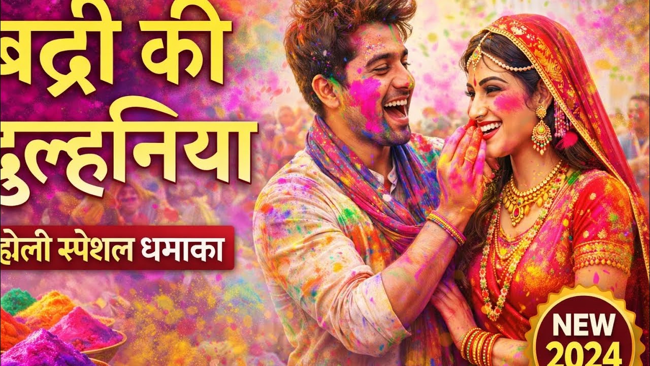 बद्री कीदुल्हनिया #viralhappyHoli #viralsong #viralvideo #viralshorts #video #viral #viralHolisongs 
