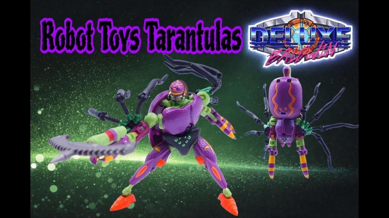 У него морковные лапки? Робот-игрушка TR-05 Legends Scale Black Beetle. (Тарантулы)
