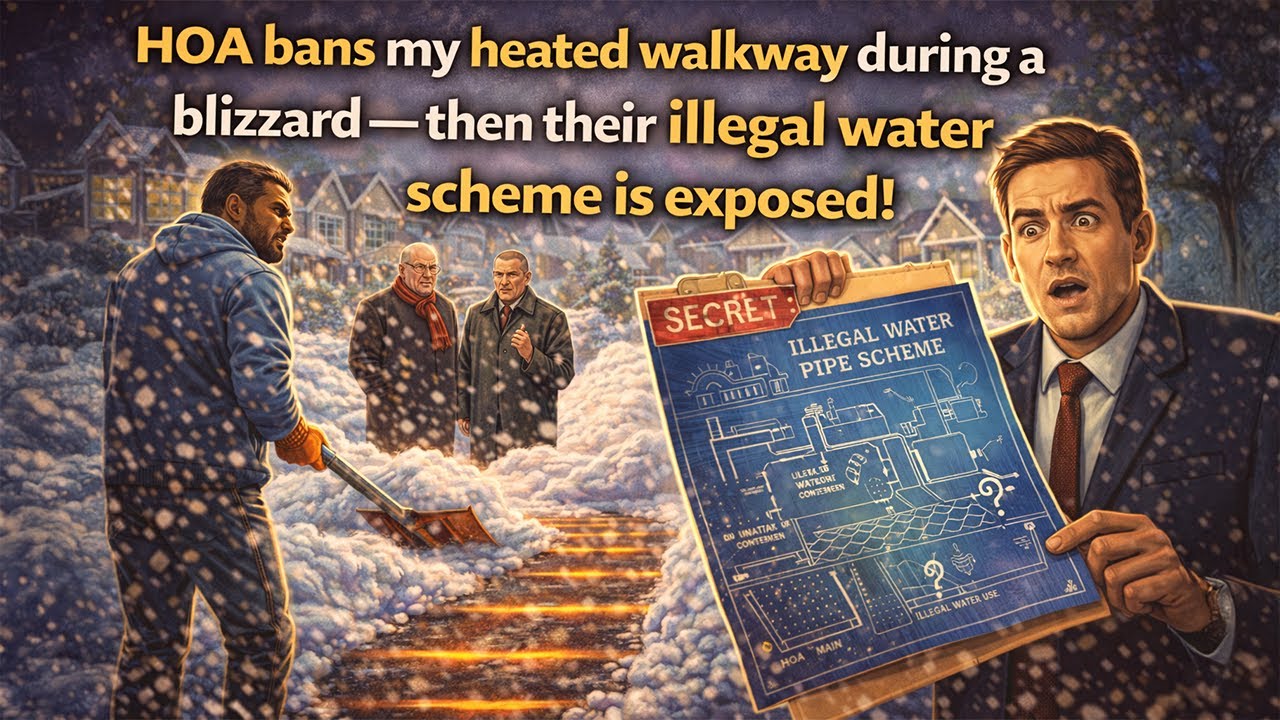 HOA’s Shocking Secret: How a Heated Walkway Uncovered a Toxic Water Scandal