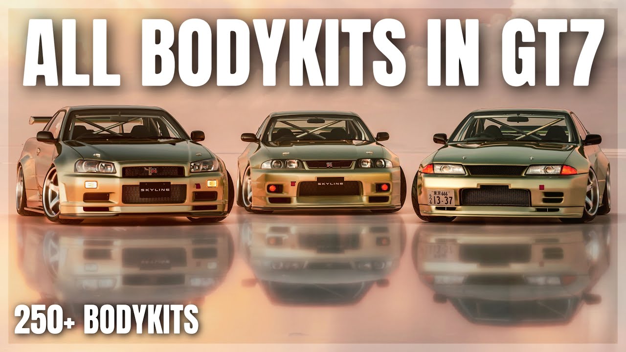 Forza, take notes: every Gran Turismo 7 Widebody Kit (250+ Bodykits & revv sounds showcased)