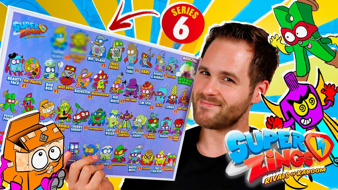 IMAGINANDO Superthings Secret Spies SuperZings Series 6 en Pe Toys