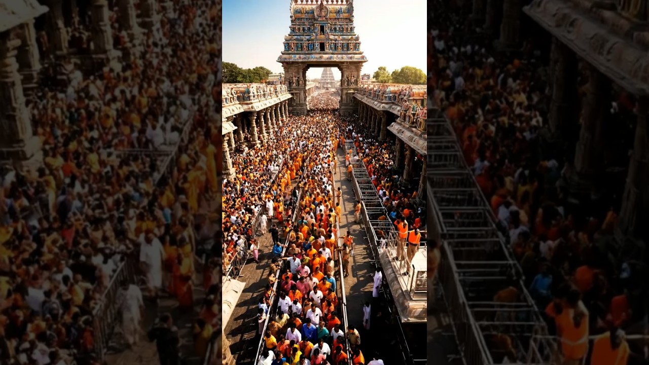 Watch out! Crowd Crush at temple