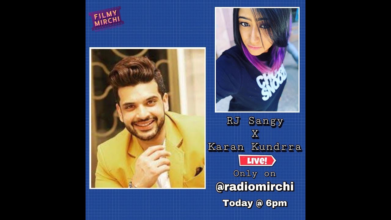 Karan Kundra Instagram Live with Radio Mirchi 4/15/20