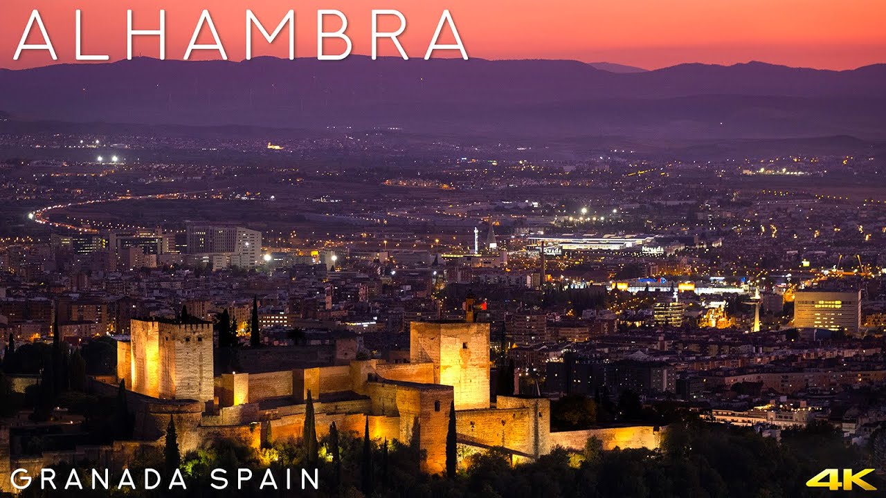 Tiny Tour | Alhambra Spain | A Palace and Fortress Complex from 1238 | 2021 Oct
