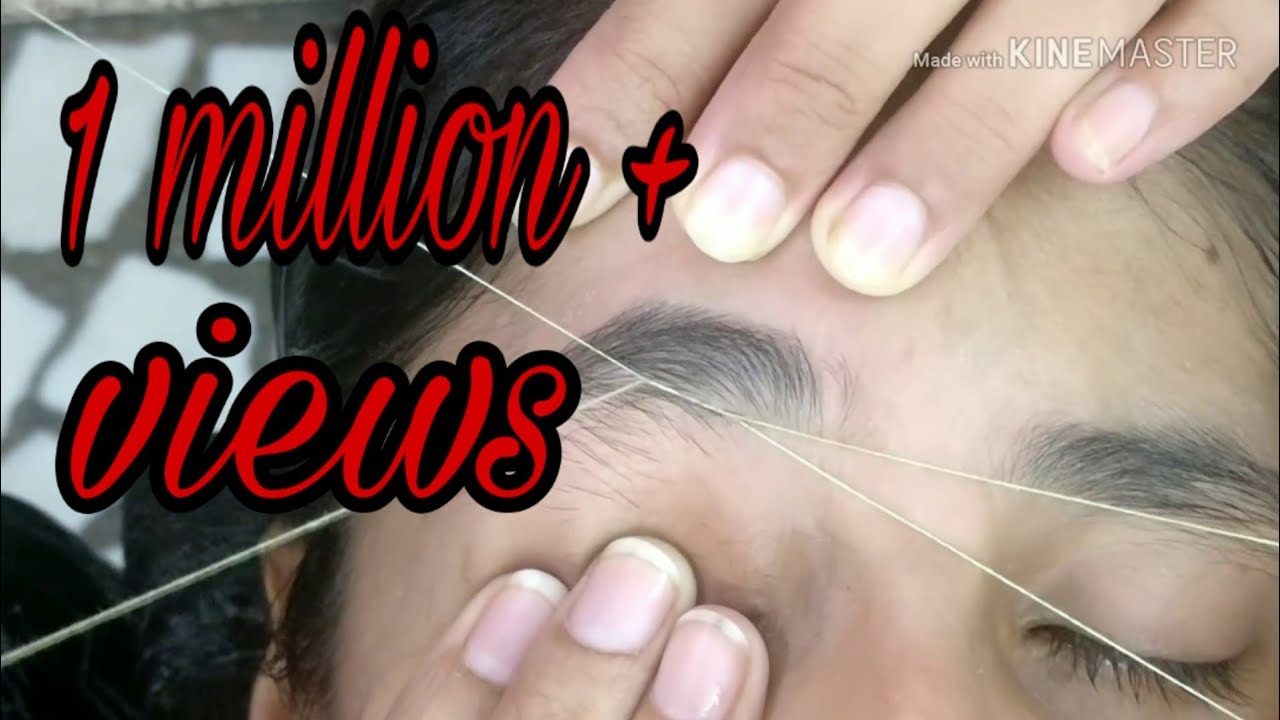 Part- 1 | How to One Eyebrow with Two Different Shapes || Perfect Shape eyebrow with Missing Growth