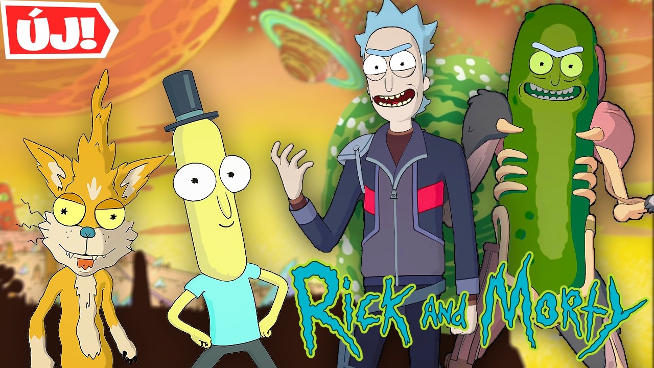 ÚJ Rick és Morty collab! Prime és Pickle Rick skin, Squanchy és MR. PB