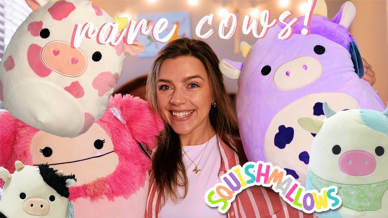 I FOUND SO MANY NEW COW SQUISHMALLOWS!!! + more (Found the pink cow!!!)