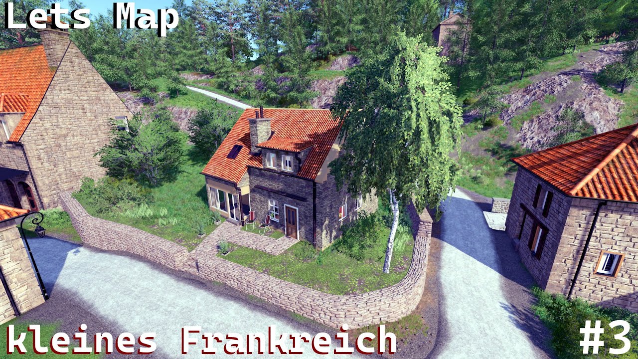 Lets Map | der Dorfbereich nimmt Form an - kleines Frankreich #3