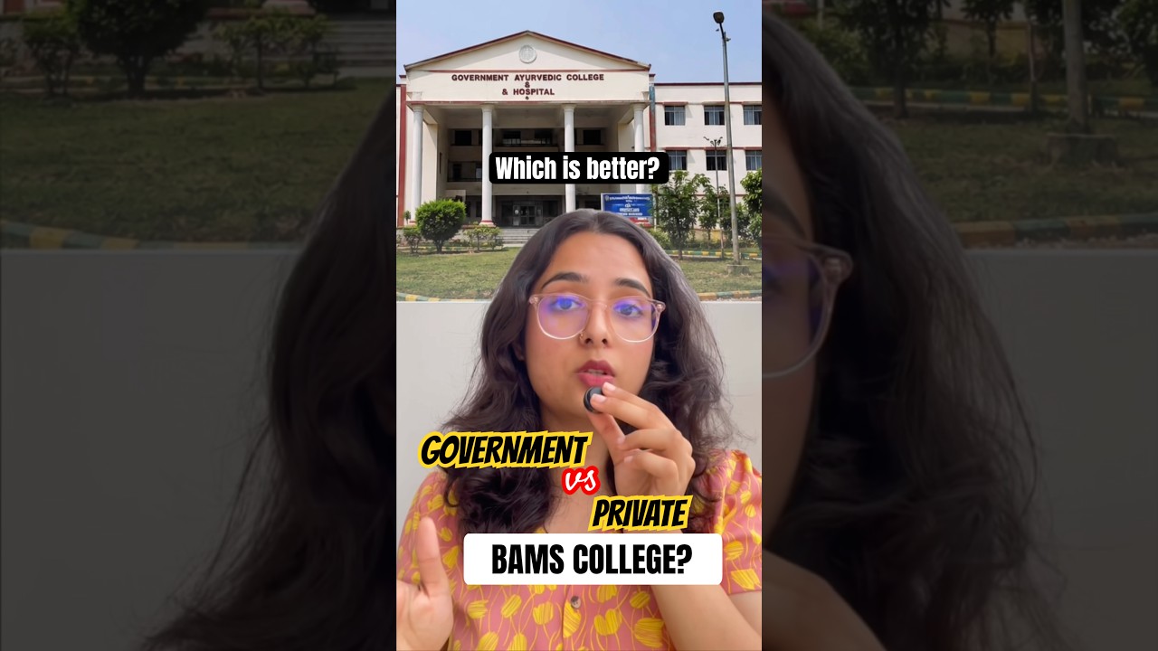 How to choose a PRIVATE BAMS college?✅#bams#mbbs#neet#trending#cutoff#exam#protest#nta#study#reneet