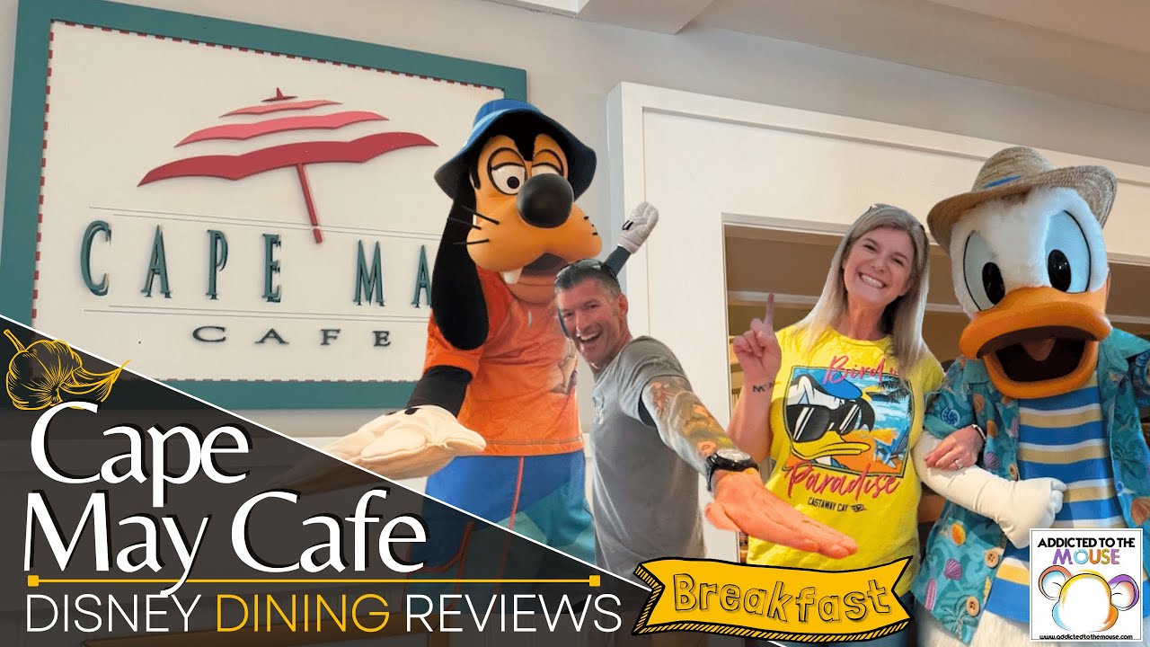 Завтрак в кафе Cape May в отеле Disney's Beach Club Resort в Walt Disney World | Обзор ресторанов...