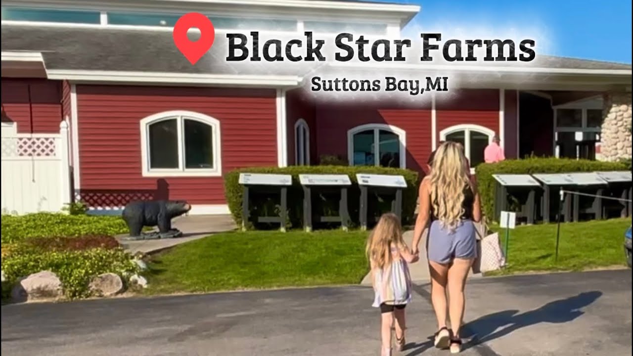 Traverse City Wine Tasting 🍷| Black Star Farms | Suttons Bay | Leelanau Peninsula | Ep.15