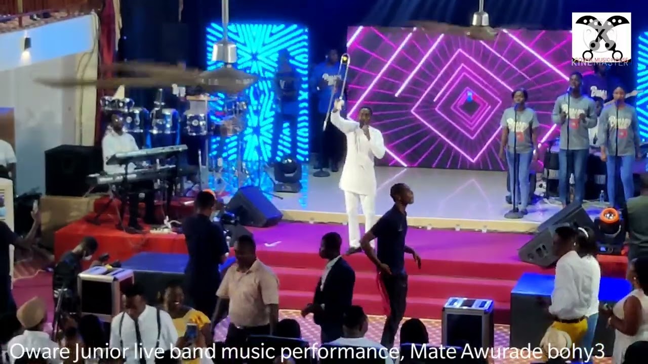 oware junior live band performance, Mate Awurade bohy3