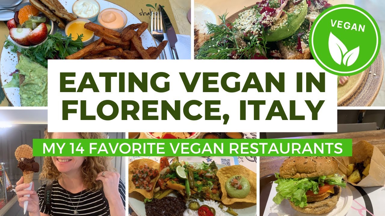 BEST VEGAN FOOD IN FLORENCE, ITALY!!!