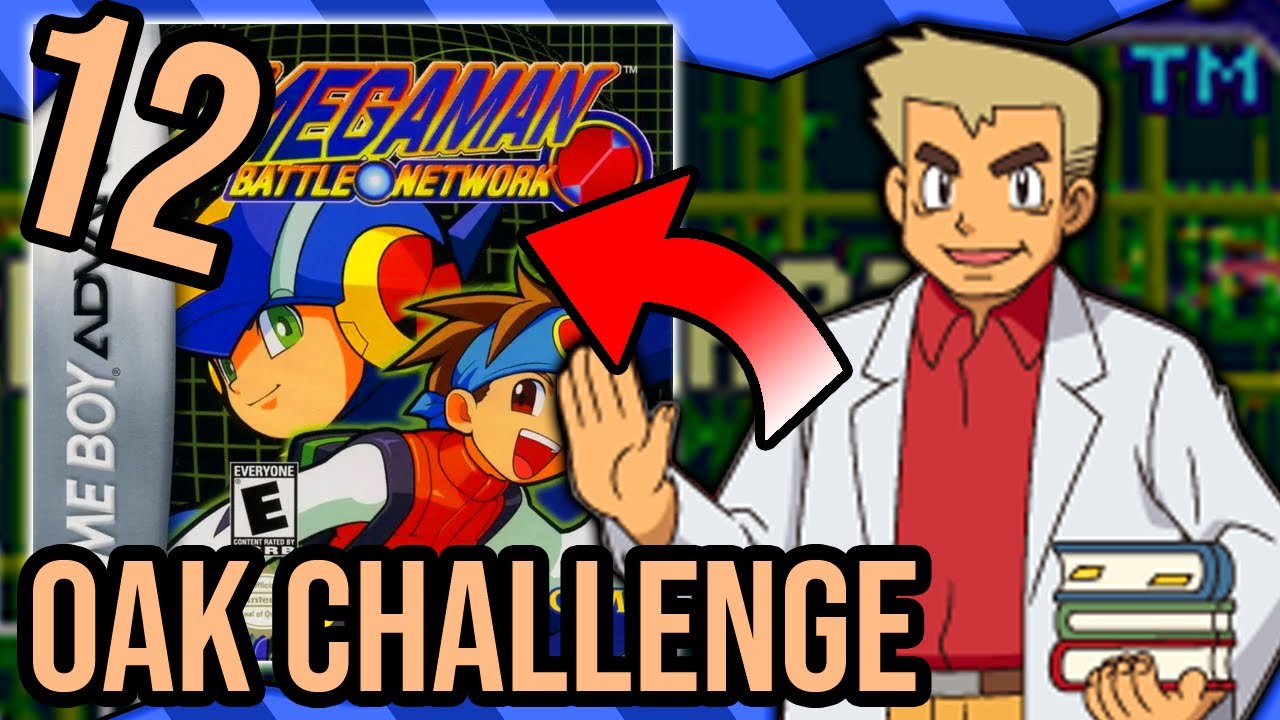 Beating Prof. Oak's Challenge in Megaman Battle Network - Pt 12