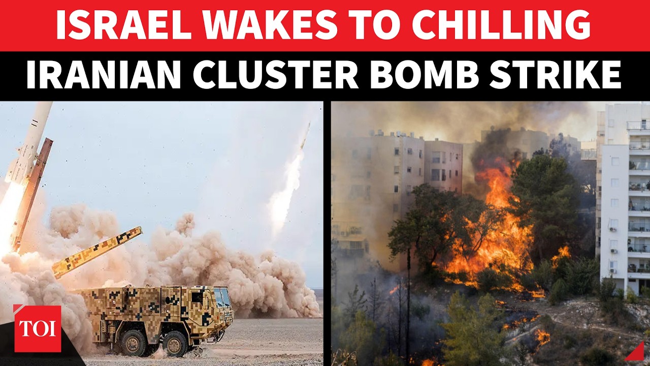 Iranian CLUSTER HELL Hits Israel Again, Tel Aviv Buildings &lsquo;Decimated&rsquo;; 'AMBULANCES, SCREAMS...'