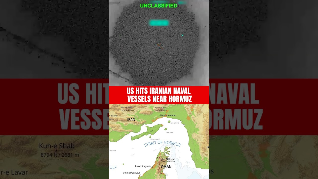VIRAL | DRAMATIC FOOTAGE | US Destroys 16 Iranian Mine Boats Near Strait of Hormuz | Israel | Trump