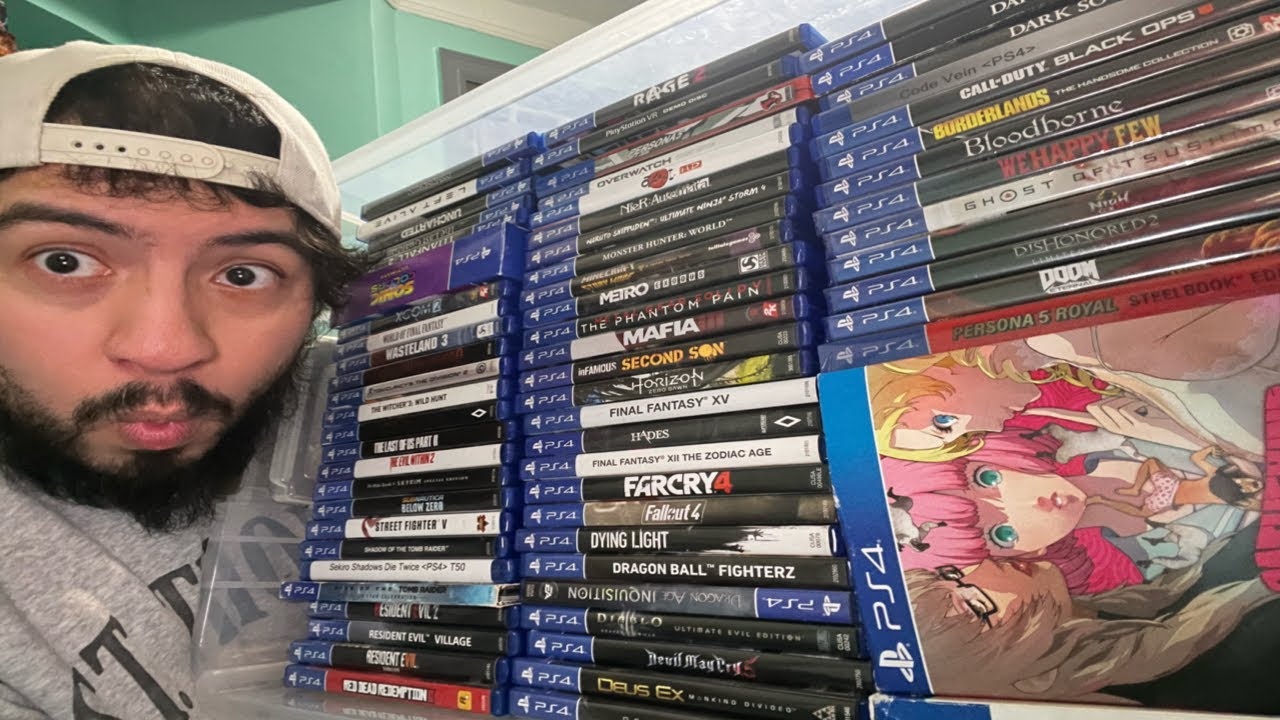 ASMR-гейминг: изучаем мою коллекцию игр для PlayStation 4