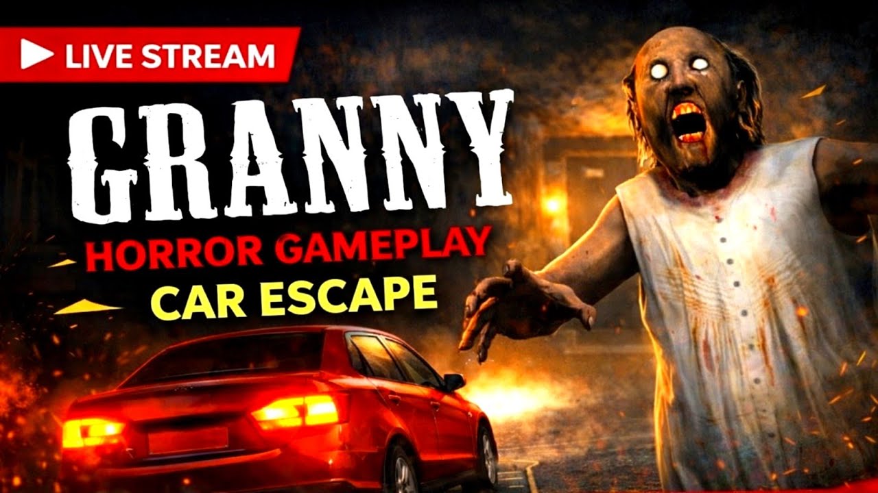 Car Escape in Granny 😨🚗 | Horror Escape Gameplay