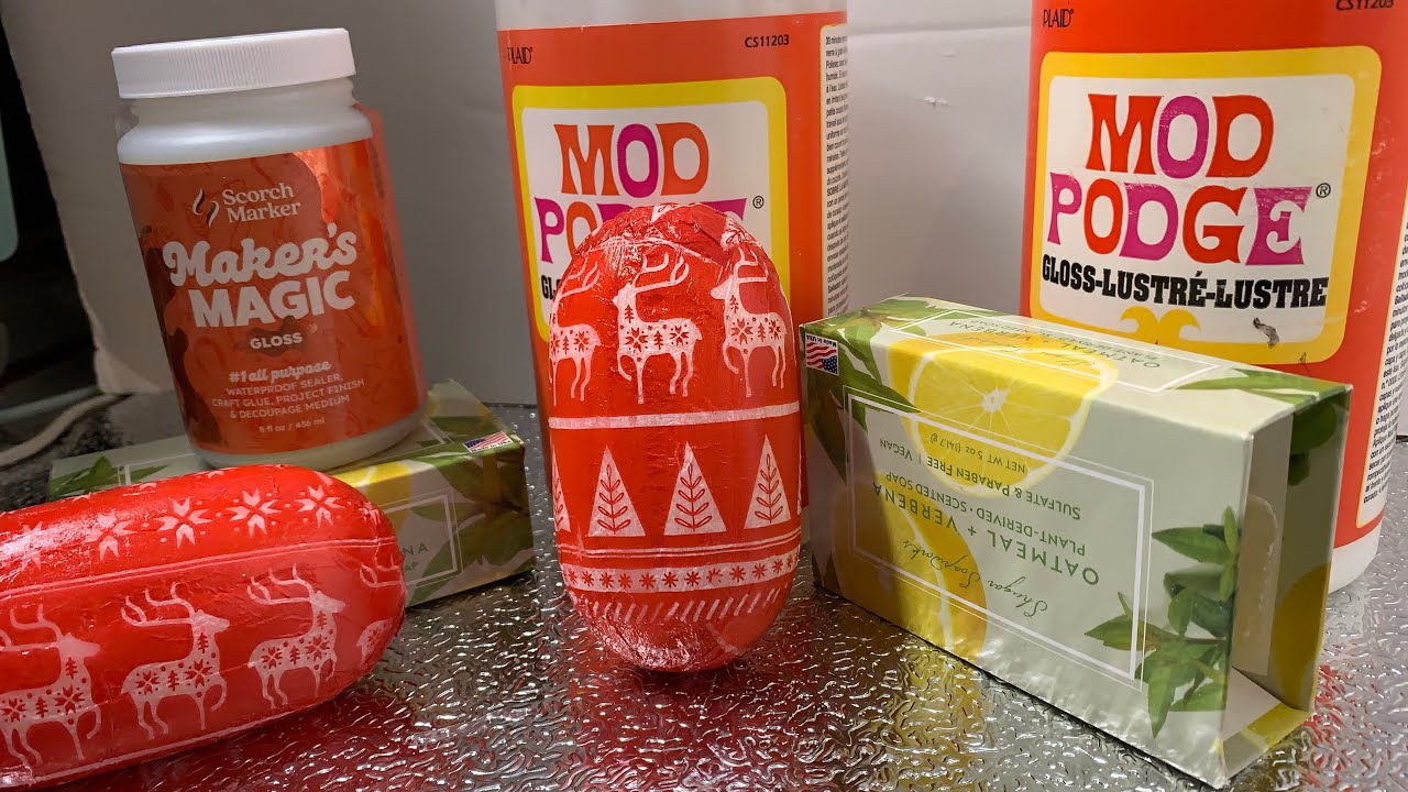 MOD PODGE -vs- MAKER’S MAGIC