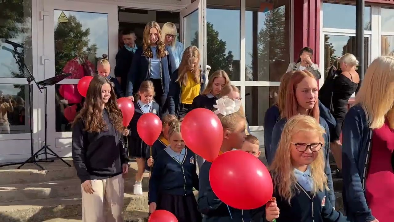 2023 rugsėjo 1-oji Telšių “Kranto” progimnazijoje