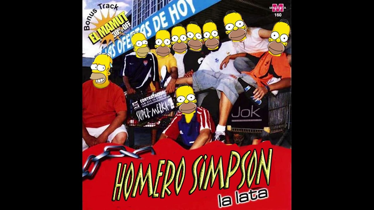 Homero Simpson La Resaka Cover IA
